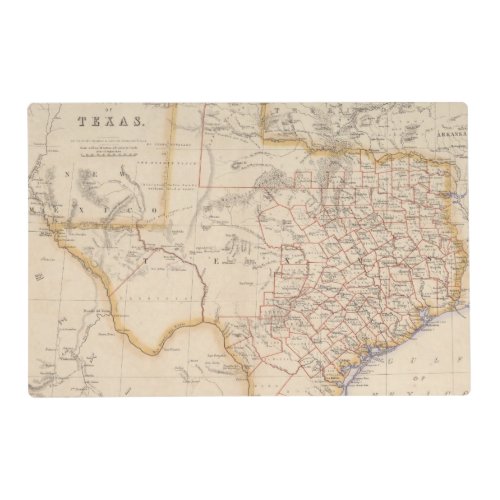 Texas 4 placemat
