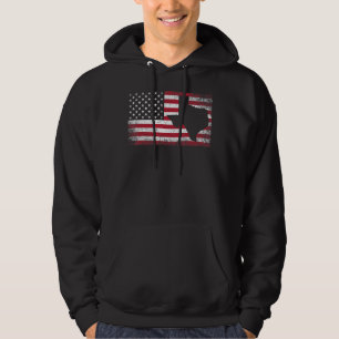 Texas 4th Of July American Flag Usa America Patr Hoodie