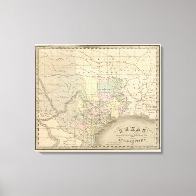Texas 6 canvas print (Front)
