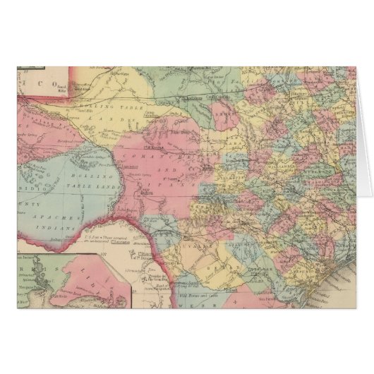 Texas 7 cards (Front Horizontal)