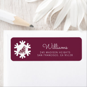 Texas A&M Aggies Holiday Label