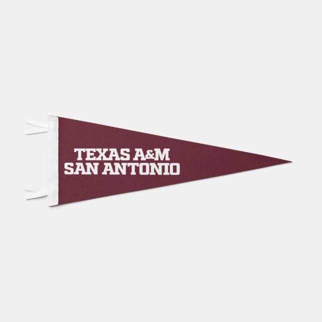 Texas A&M San Antonio 2 Pennant Flag (Front)