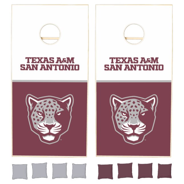Texas A&M San Antonio Cornhole Set (Set)