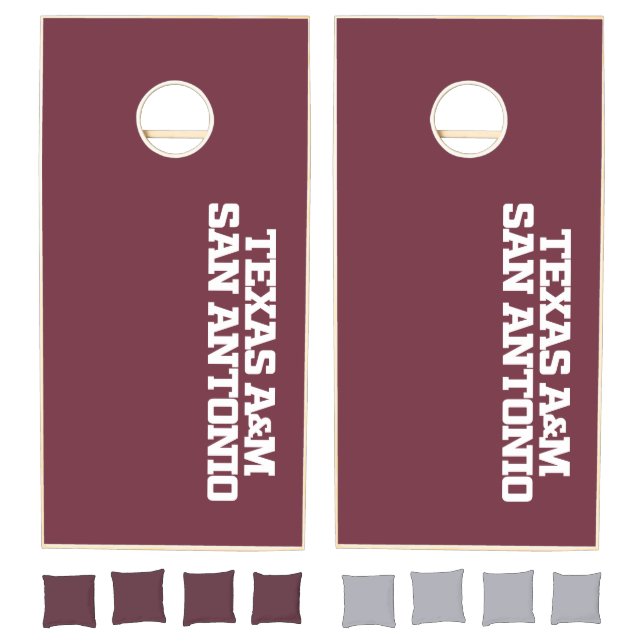 Texas A&M San Antonio Cornhole Set (Set)
