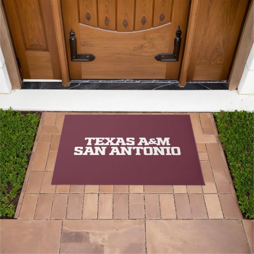 Texas AM San Antonio Doormat
