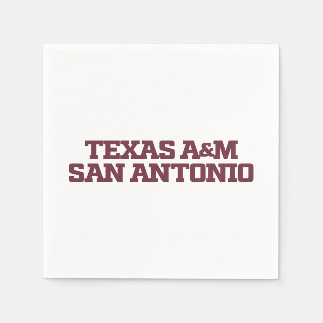Texas A&M San Antonio Napkins (Front)