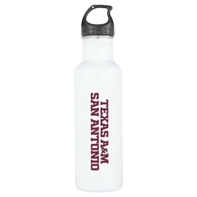 Texas A&M San Antonio Stainless Steel Water Bottle (Front)