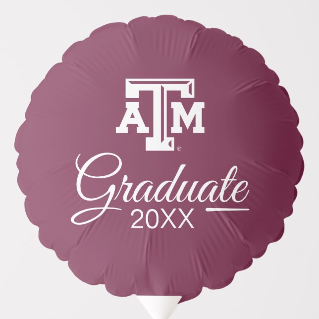 Texas A&M University Graduate Balloon (Front)