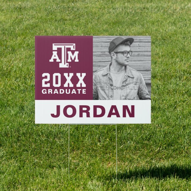 Texas A&M University Graduate Sign (Insitu)