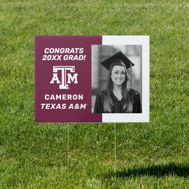 Texas A&M University Graduate Sign (Insitu)