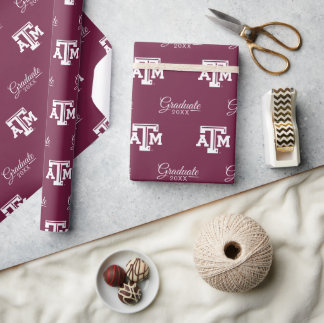 Texas A&M University Graduate Wrapping Paper