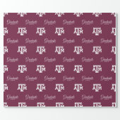 Texas A&M University Graduate Wrapping Paper (Flat)