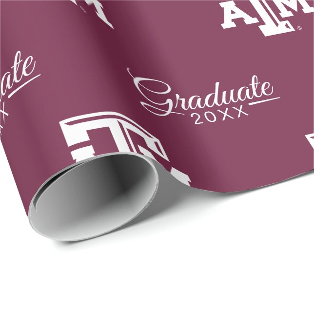 Texas A&M University Graduate Wrapping Paper (Roll Corner)