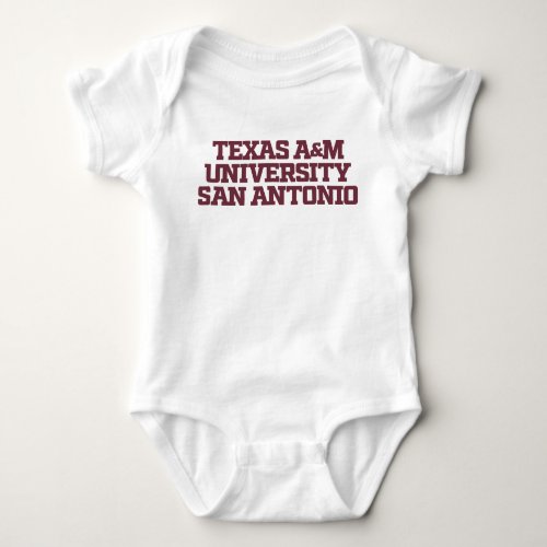 Texas AM University_San Antonio 3 Baby Bodysuit