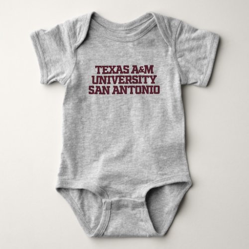 Texas AM University_San Antonio 3 Baby Bodysuit