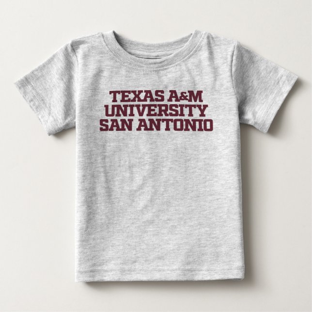 Texas A&M University-San Antonio 3 Baby T-Shirt (Front)