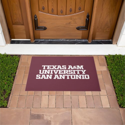 Texas AM University_San Antonio Doormat