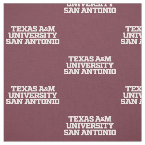 Texas AM University_San Antonio Fabric