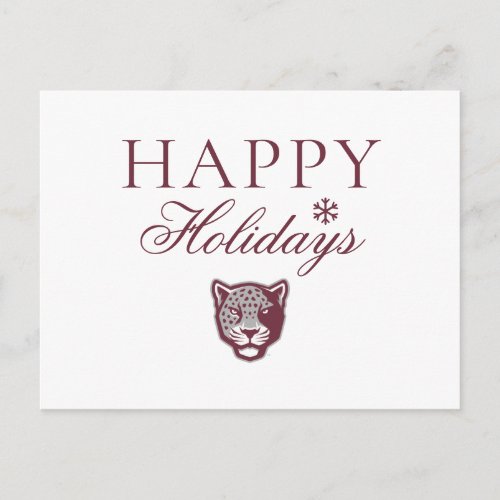Texas AM University_San Antonio  Jaguars Holiday Postcard