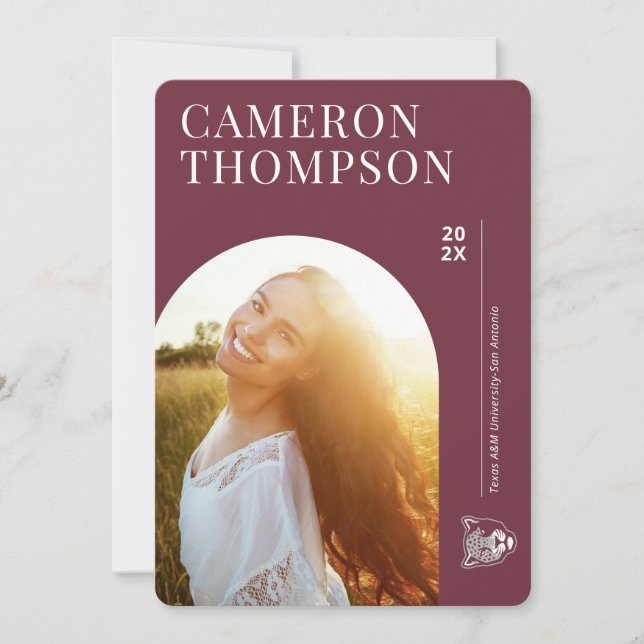 Texas A&M University-San Antonio | Jaguars Invitation (Front)