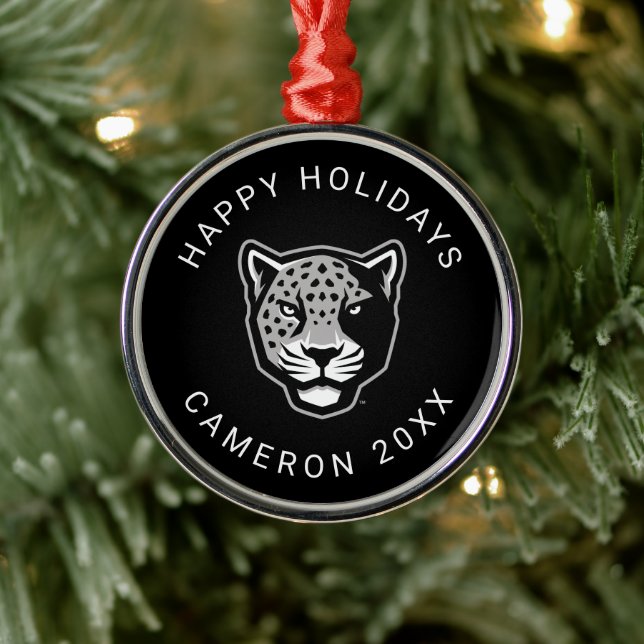 Texas A&M University-San Antonio | Jaguars Metal Ornament (Tree)