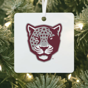 Texas A&M University-San Antonio Jaguars Metal Ornament