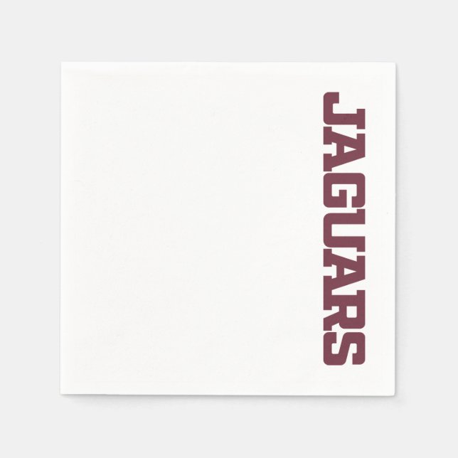 Texas A&M University-San Antonio Jaguars Napkins (Front)