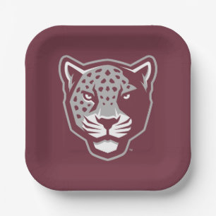 Texas A&M University-San Antonio Jaguars Paper Plates