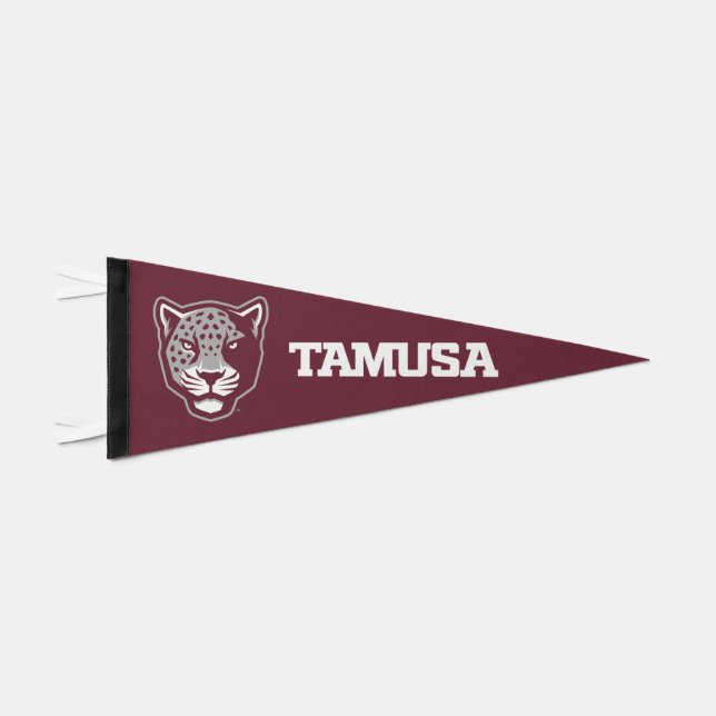 Texas A&M University-San Antonio | Jaguars Pennant Flag (Front)
