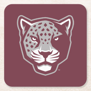 Texas A&M University-San Antonio   Jaguars Square Paper Coaster