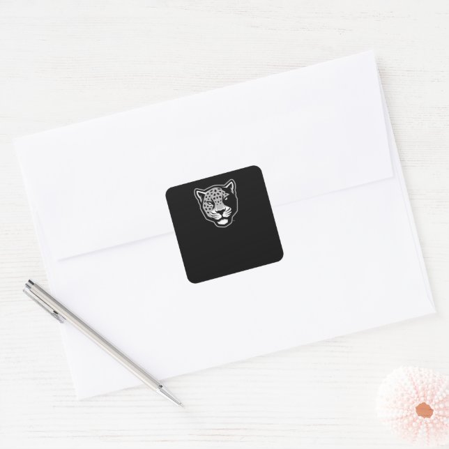 Texas A&M University-San Antonio | Jaguars Square Sticker (Envelope)
