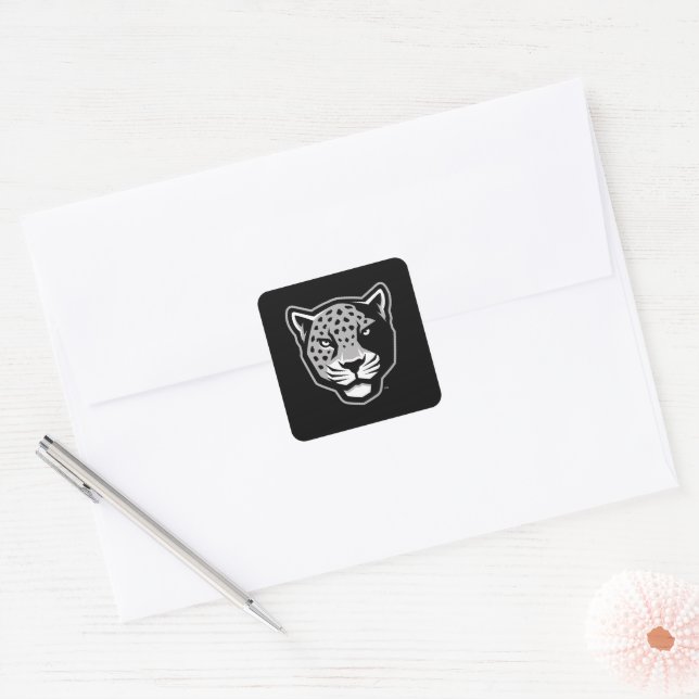 Texas A&M University-San Antonio | Jaguars Square Sticker (Envelope)