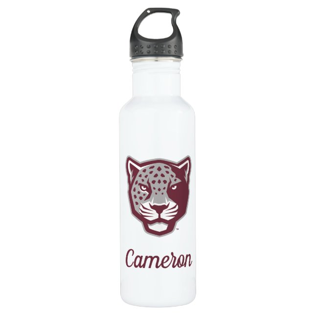 Texas A&M University-San Antonio | Jaguars Stainless Steel Water Bottle (Front)