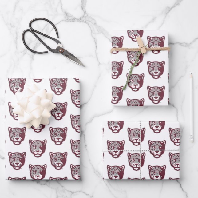 Texas A&M University-San Antonio | Jaguars Wrapping Paper Sheets (Front)