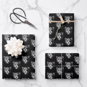 Texas A&M University-San Antonio   Jaguars Wrapping Paper Sheets