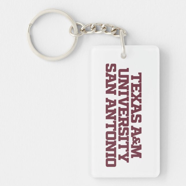 Texas A&M University-San Antonio Keychain (Front)