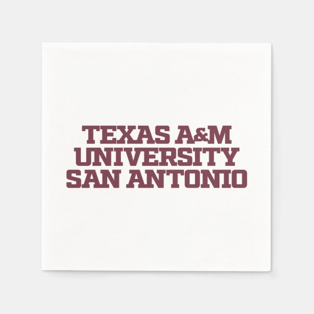 Texas A&M University-San Antonio Napkins (Front)
