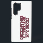 Texas A&M University-San Antonio Samsung Galaxy S22 Ultra Case<br><div class="desc">Check out these Texas A&M University-San Antonio designs! Get all the latest San Antonio Jaguars gear here. All of these Zazzle products are customizable with your class year,  name,  and club. These products make perfect gifts for the A&M University-San Antonio student,  alumni,  family,  friend,  or fan in your life.</div>