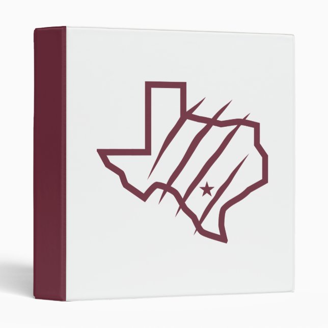 Texas A&M University-San Antonio | State Logo 3 Ring Binder (Front/Spine)