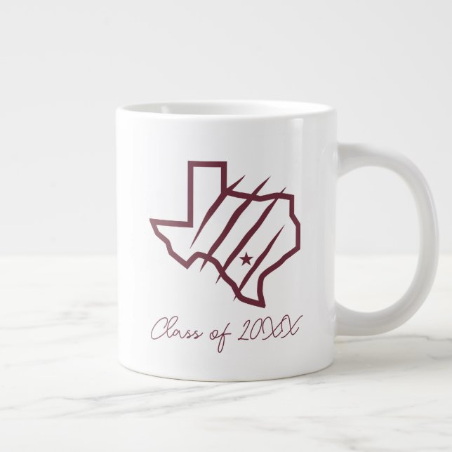 Texas A&M University-San Antonio | State Logo Giant Coffee Mug (Right)