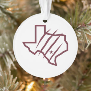 Texas A&M University-San Antonio State Logo Ornament