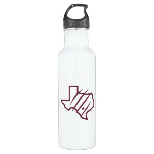 Texas A&M University-San Antonio State Logo Stainless Steel Water Bottle