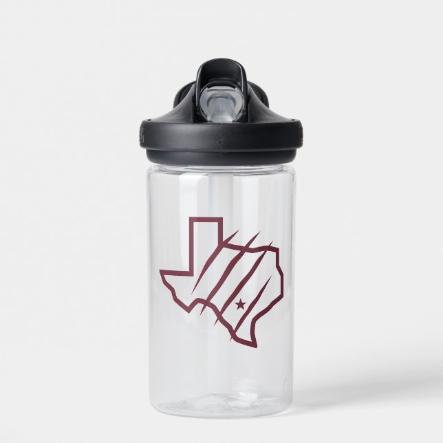 Texas A&M University-San Antonio | State Logo Water Bottle (Front)