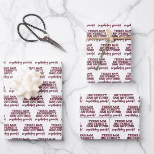 Texas A&M University-San Antonio Wrapping Paper Sheets