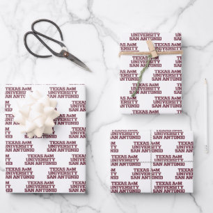 Texas A&M University-San Antonio Wrapping Paper Sheets