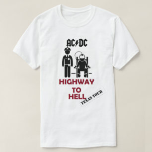 Texas AC DC Highway to Hell T-Shirt