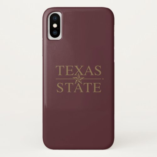 Texas Academic Mark iPhone X Case