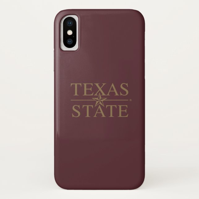 Texas Academic Mark Case-Mate iPhone Case (Back)
