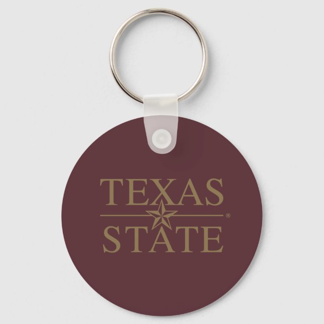 Texas Academic Mark Keychain (Front)