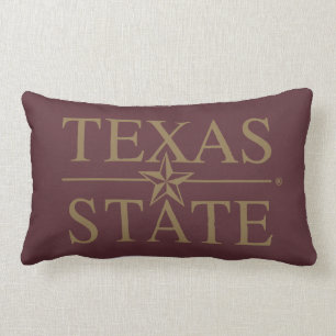 Texas Academic Mark Lumbar Pillow